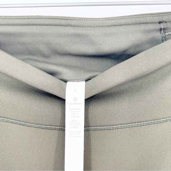 Lululemon Pace Rival Crop 22” Leggings 4 Dark Olive - Picture 7 of 7